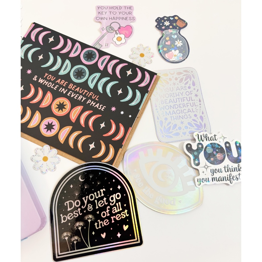 NEW Bundle of guided wellness journal and stationery - Picture 3 of 6